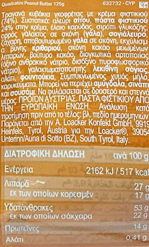 Loacker Quadratini Peanut Butter 125g