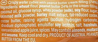 Loacker Quadratini Peanut Butter 125g