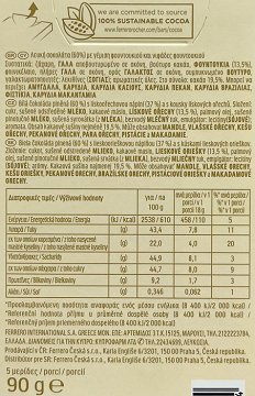 Ferrero Rocher White Hazelnut 90g