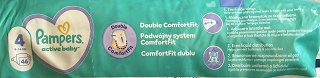 Pampers Active Baby 4 46Τεμ