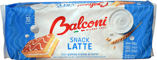 Balconi Snack Al Latte Snack Cakes 10x28g