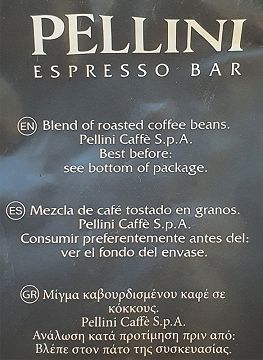 Pellini Espresso Bar Vivace Coffee Beans 500g