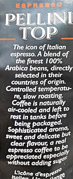 Pellini Top Arabica 100% Κόκκοι Καφέ 500g