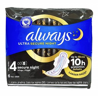 Always Ultra Secure Night 6Pcs