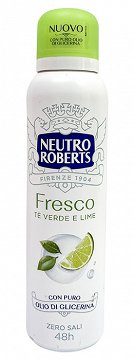Neutro Roberts Deodorant Spray Fresco Green Tea & Lime 150ml