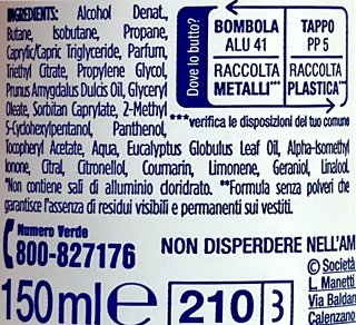 Neutro Roberts Deodorant Spray Fresco Bergamot & Ginger 150ml