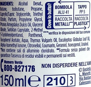 Neutro Roberts Deodorant Spray Fresco Classico 150ml