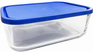 Igloo Γυάλινο Δοχείο Τροφίμων Με Καππάκι Ορθογώνιο 23x17x8cm