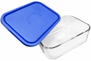 Igloo Γυάλινο Δοχείο Τροφίμων Με Καππάκι Ορθογώνιο 23x17x8cm