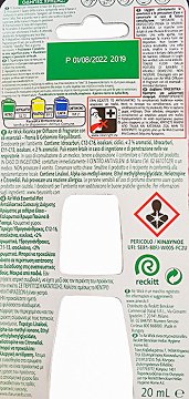 Airwick Essential Mist Παιώνια & Γιασεμί Ανταλλακτικό 20ml