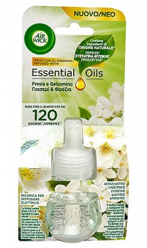 Airwick Essential Oils Γιασεμί & Φρέζια Αντ/κό Για Ηλεκτρική Συσκεύη 19ml