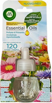 Airwick Essential Oils Ανοιξιάτικα Αγριολούλουδα Αντ/κό Για Ηλεκτρική Συσκεύη 19ml