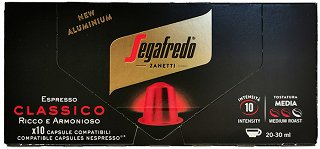 Segafredo Espresso Classico 10 Capsules 10Pcs