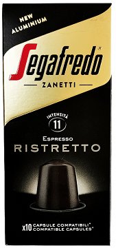 Segafredo Espresso Ristretto 11 Καψούλες 10Τεμ