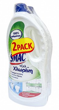 Smac Gel With Bleach 2x1L