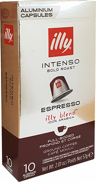 Illy Intenso Espresso Capsules 10Pcs