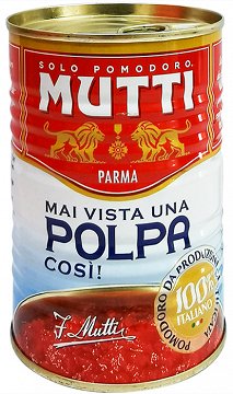 Mutti Parma Ψιλκοκομμένες Ντομάτες 400g