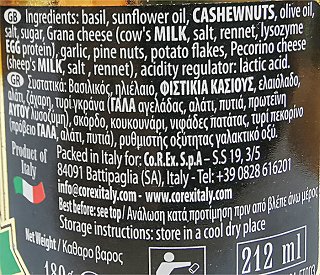 Campagna Green Pesto 180g