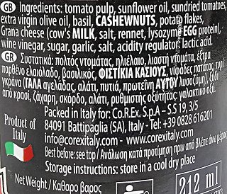 Campagna Red Pesto 180g