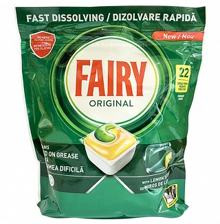 Fairy Original Lemon Tablets 22Pcs