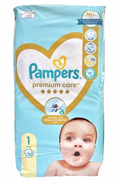 Pampers Premium Care 1 50Pcs