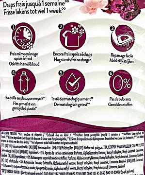 Lenor La Collection Bliss Concentrate Fabric Softener 55 Washes 1.155L