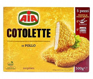 Aia Cotolette Κοτόπουλο Σνίτσελ Πανέ  500g