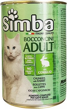 Simba Κουνέλι Μπουκιές Σε Σάλτσα 415g