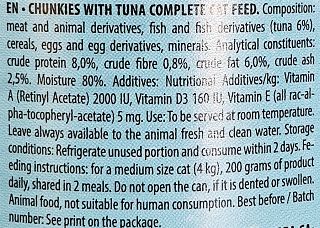 Simba Tuna Chunkies In Gravy 415g