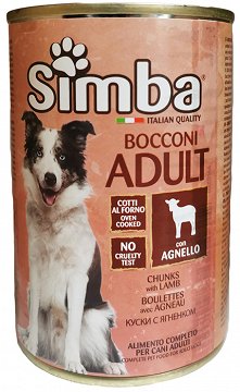 Simba Dog Κομμάτια Με Αρνί 415g
