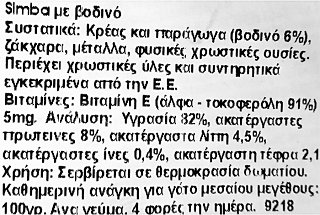 Simba Βοδίνο Πατέ 100g