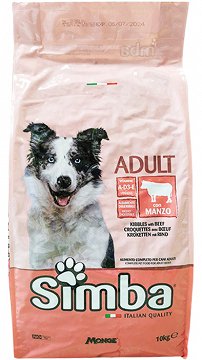 Simba Dog Adult Ξηρή Τροφή Βοδινό 10kg