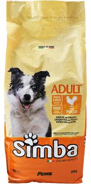 Simba Dog Adult Ξηρή Τροφή Κοτόπουλο 20kg