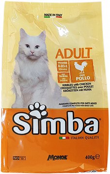 Simba Adult Ξηρή Τροφή Κοτόπουλο 400g