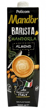 Mandor Barista Ρόφημα Αμυγδάλου 1L