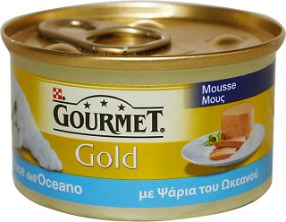 Gourmet Gold Μούς Με Ψάρια Του Ωκεανού 85g