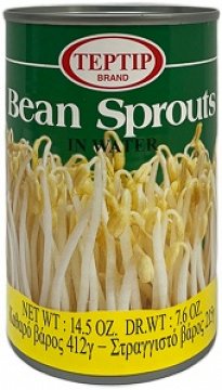 Tep Tip Bean Sprouts In Water 412g