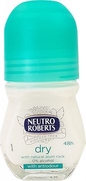 Neutro Roberts Deodorant Natural Dry Roll On 50ml