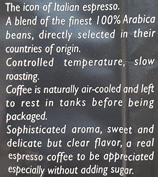 Pellini Top Arabica 100% Coffee Beans 250g