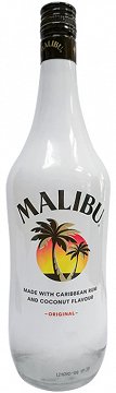 Malibu Caribbean Rum With Coconut 1L