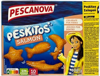 Pescanova Peskitos Σολωμού 10Τεμ 400g