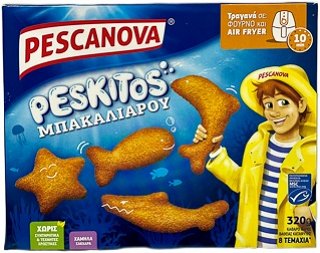 Pescanova Peskitos Μπακαλιάρου 8Τεμ 320g