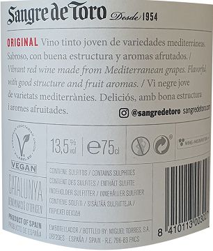 Sangre De Toro 750ml