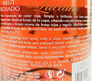 Don Luciano Rosato Sparkling 750ml