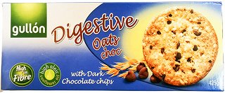 Gullon Digestive Oats Biscuits With Dark Chocolate Chips 425g