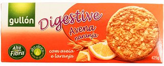 Gullon Digestive Oats Biscuits With Orange 425g