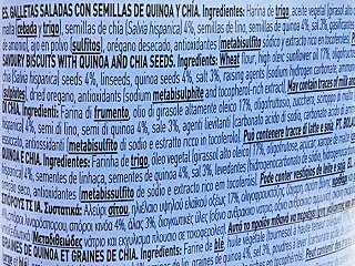 Gullon Mini Bites Quinoa & Chia 250g