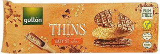 Gullon Thins Oaty Μπισκότα Με Σοκολάτα Γάλακτος 150g