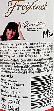 Freixenet Mia Classic Royal Sangria Wine 750ml