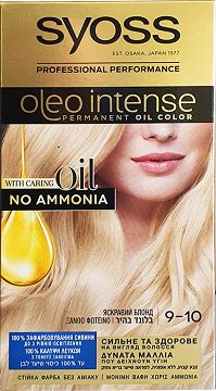 Syoss Oleo Intense No Ammonia Ξανθό Φωτεινό 9.10 115ml